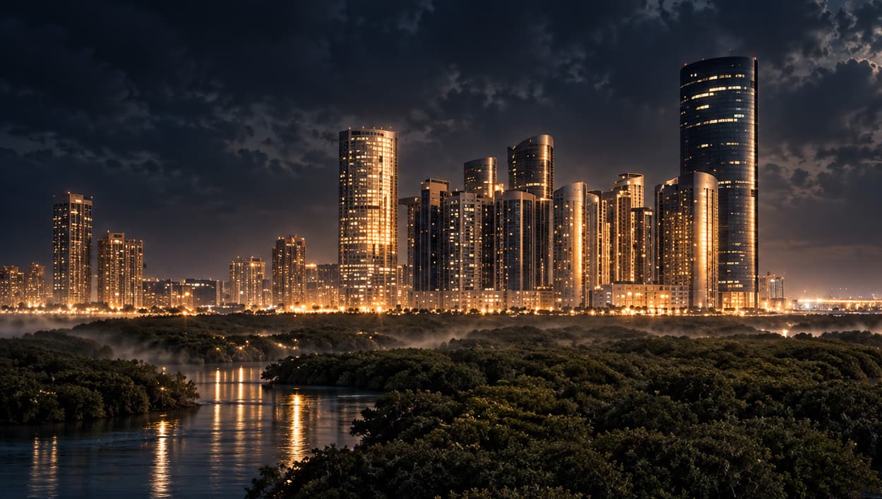 Al Reem Island Waterway & Canal Setting