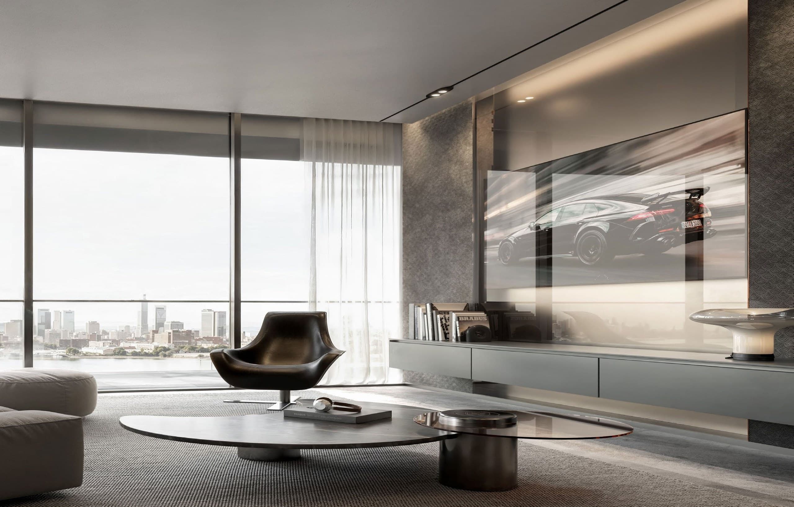 Grand Living & Dining Salon